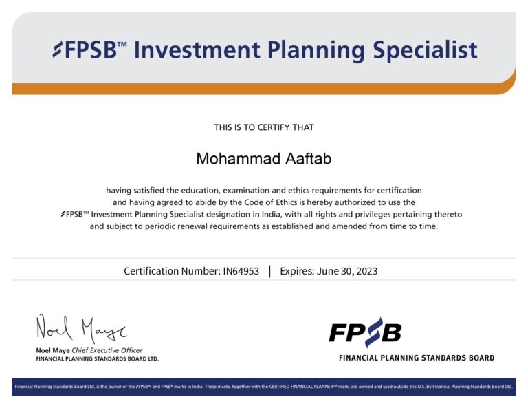 Investment planning Specialist certificate_page-0001